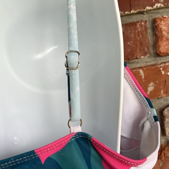 SHEIN Colorful Abstract Print One piece Swimsuit  size 1 XL - Picture 5 of 8